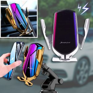 Pametni bežični punjač za telefon i držač za automobile | DELUXE