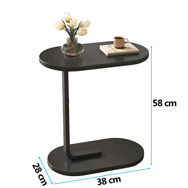 DESKICA uz kauč s predmetima nadohvat ruke