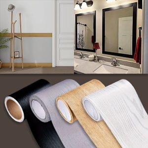 Zidna ukrasna naljepnica s drvenim uzorkom (5 m) | DECORIM