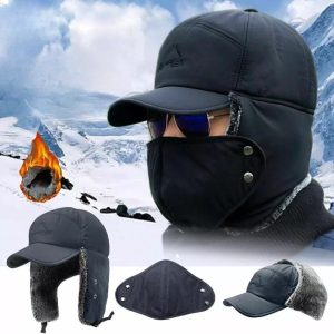 Topla zimska kapa sa pokrivačem za usta | BOMBERKO