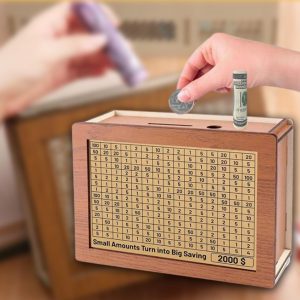 Drvena kutija za štednju  | COINSAVE