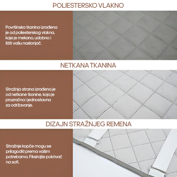 Bež navlaka za naslonjač LUXSIT