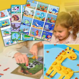 3D naljepnice od EVA pjene (12 listova) | STICKYFUN