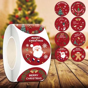 Božićne naljepnice u roli (500 komada) | XMASROLL