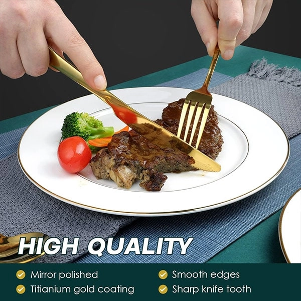 Žlice vilice noževi i žličice iz seta LUXCUTLERY
