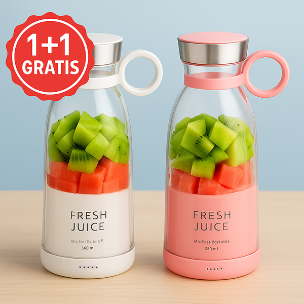 Bijeli prijenosni blender JUCIFY