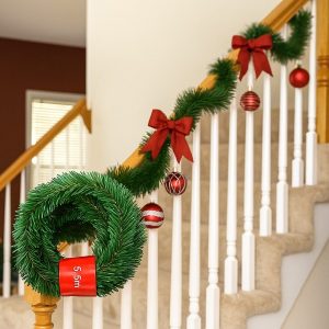 Božićni vijenac od umjetnog bora (5,5 m) | HOLIPINE