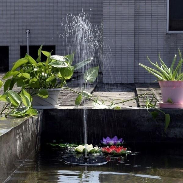 Floating Solar Fountain