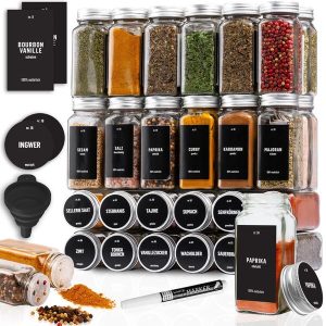 DECOHAUS SPICE JARS 36 PACK