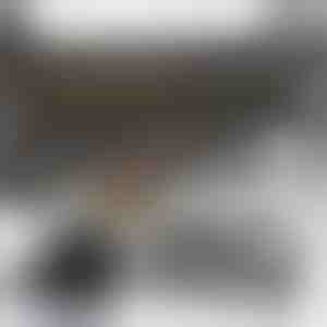 DECOHAUS SPICE RACK WITH SPICE JARS INOX - 12 SET