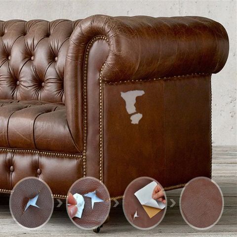 Obnova kožne površine zakrpom LEATHERPATCH