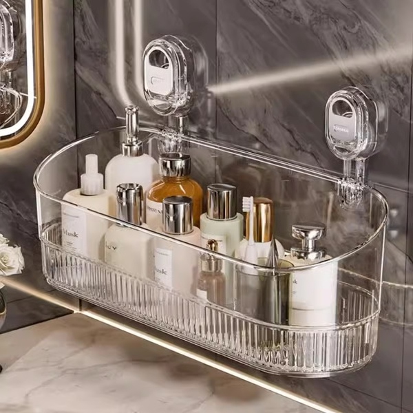 Prozirna polica za tuš LUXSHELF